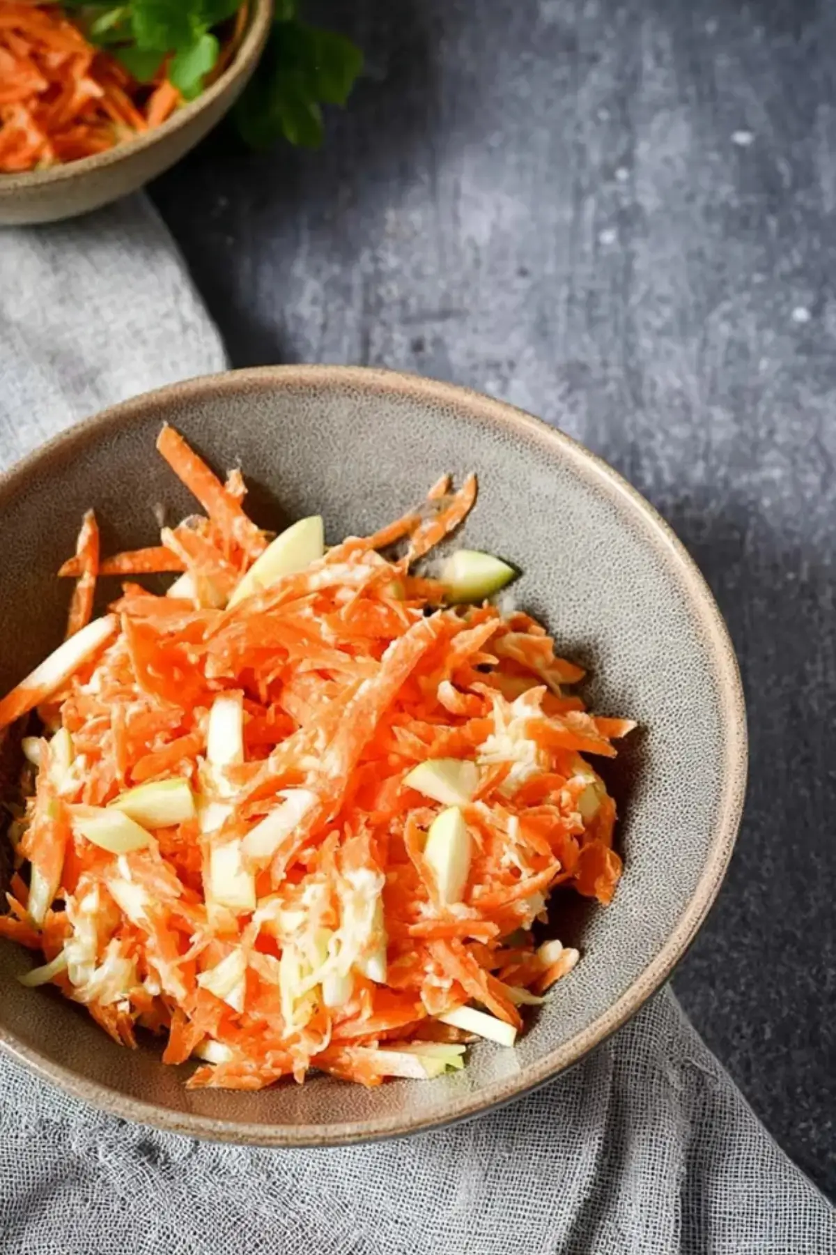 Möhrensalat mit Apfel