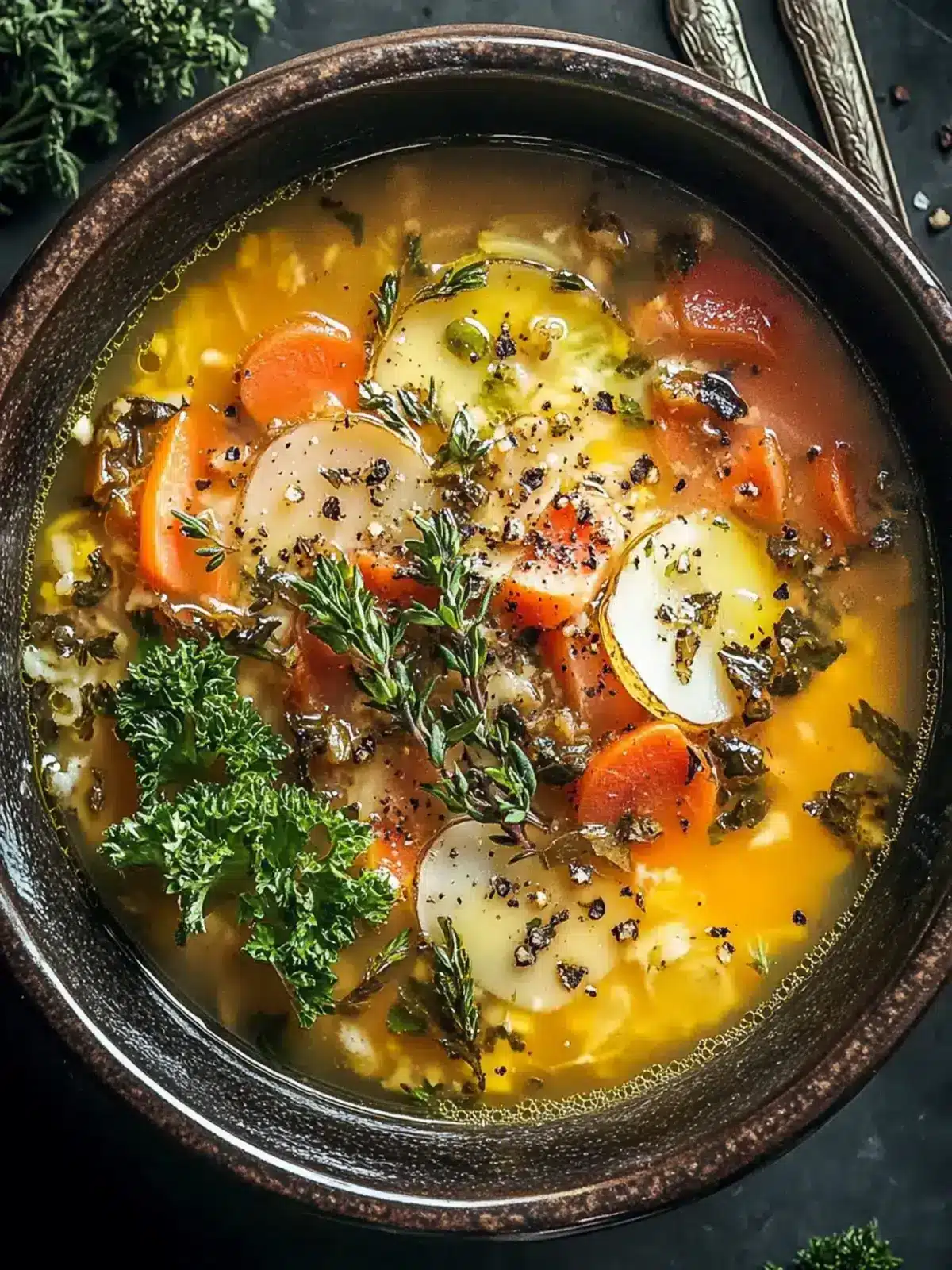 Mystische Hexensuppe