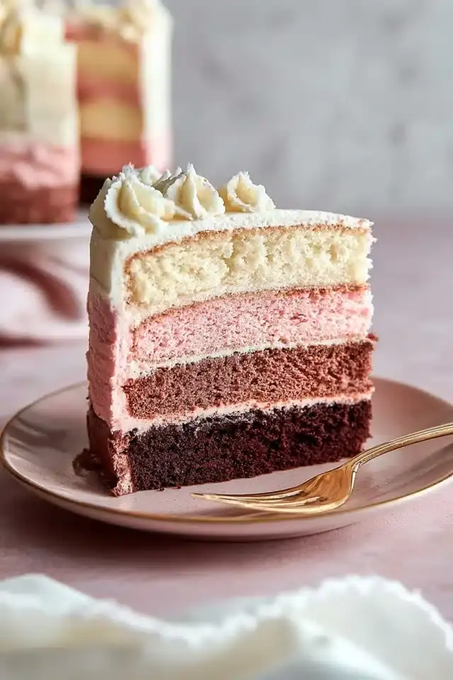Neapolitan Cake Rezept