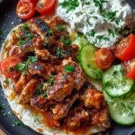 Niedrig Kohlenhydrat Gyros