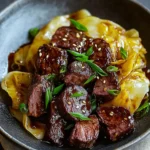 Niedrigkarb Mongolisches Rinderhackfleisch Kohl