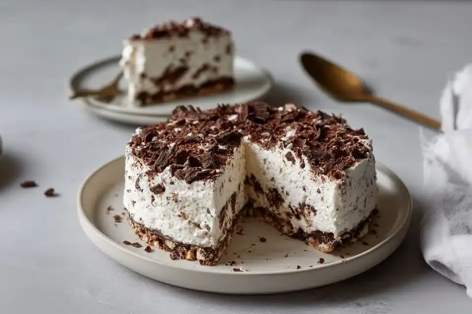 No Bake Stracciatella Torte