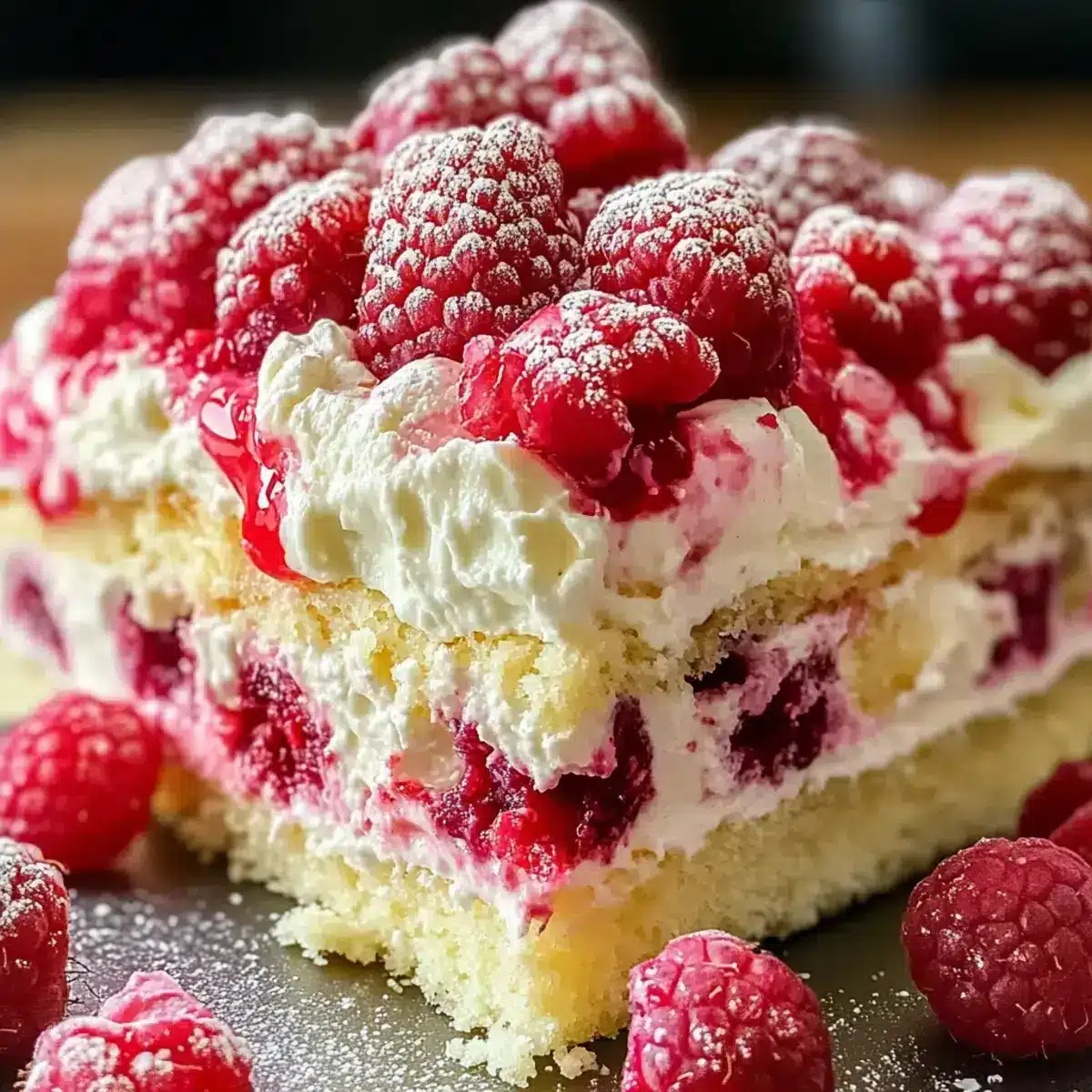 No Bake Weiße Schokolade Himbeer Tiramisu