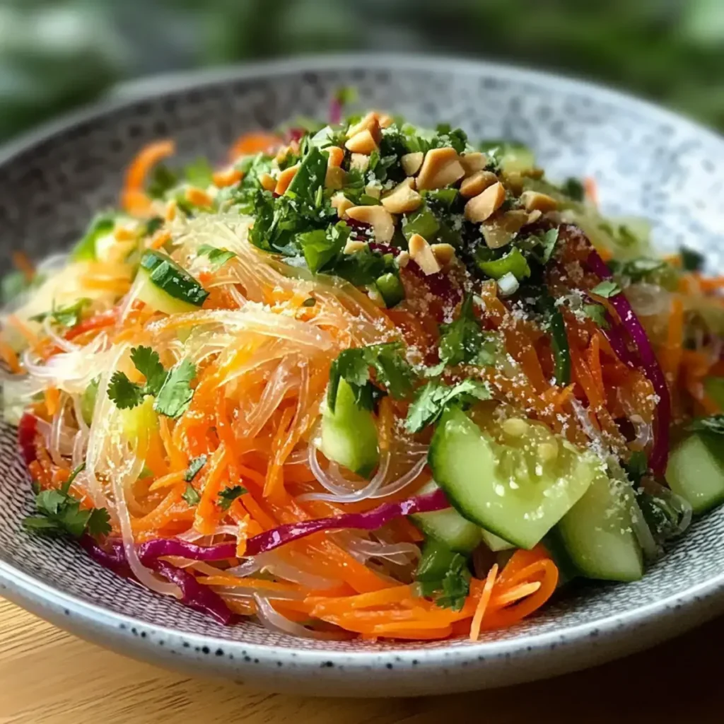 Nudelsalat mit Ingwer-Limetten-Dressing – Ein erfrischendes Veggie-Erlebnis