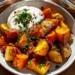 Ofenkartoffeln mit Kyrbis