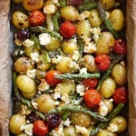 Ofenkartoffeln mit grynem Spargel 2