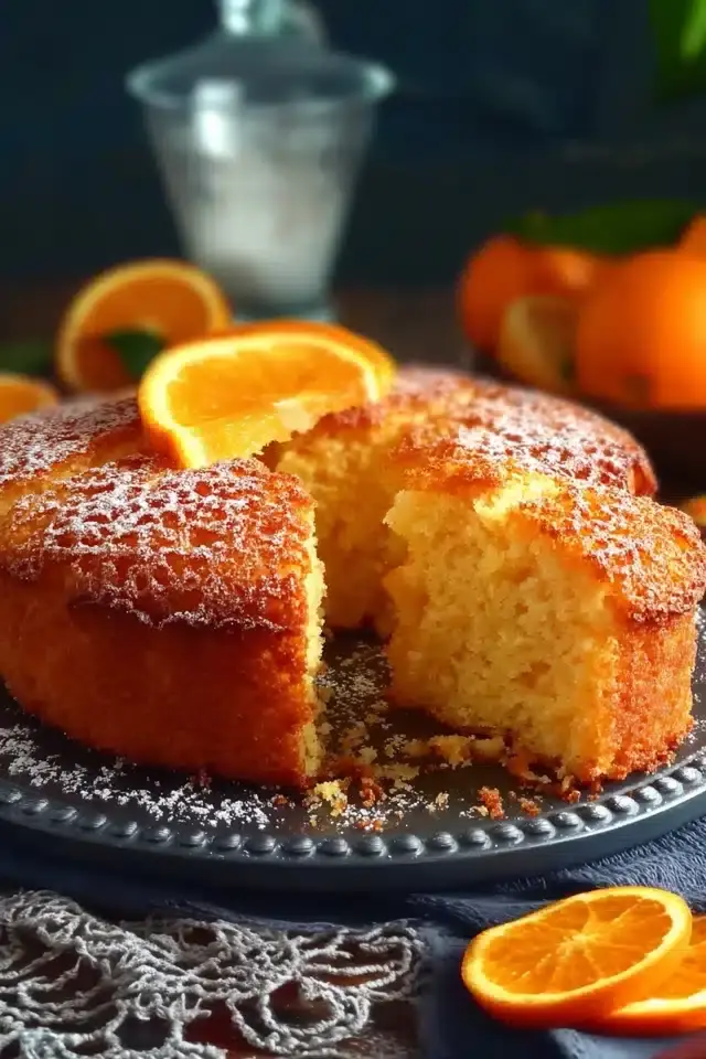 Orangenkuchen saftig einfach