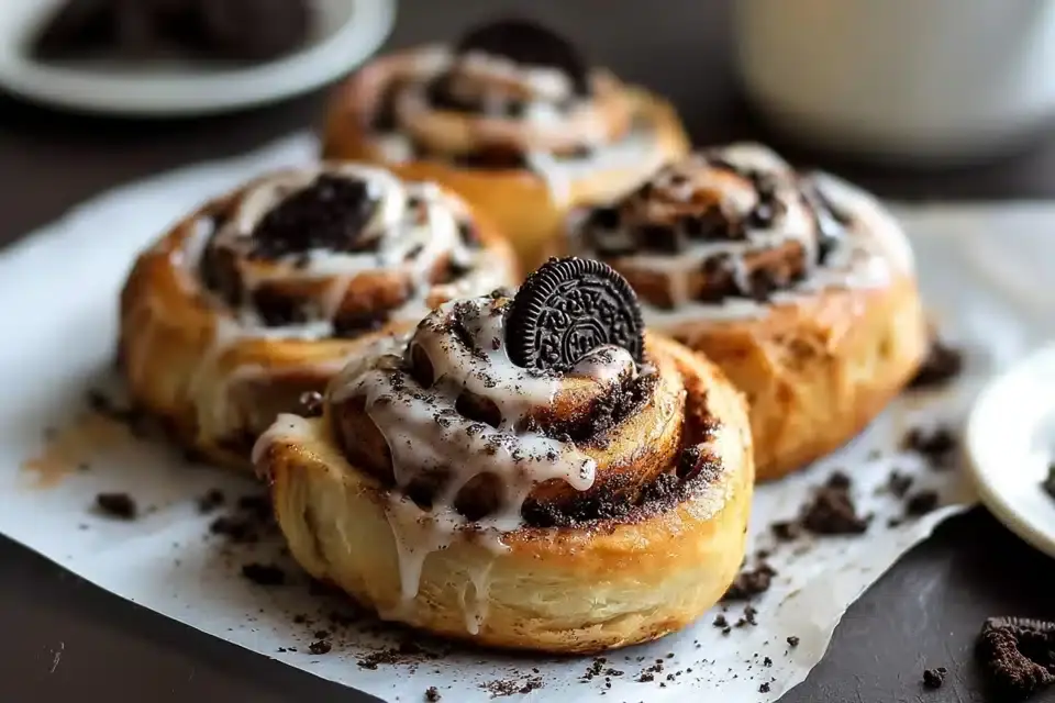Oreo Zimtschnecken Rezept