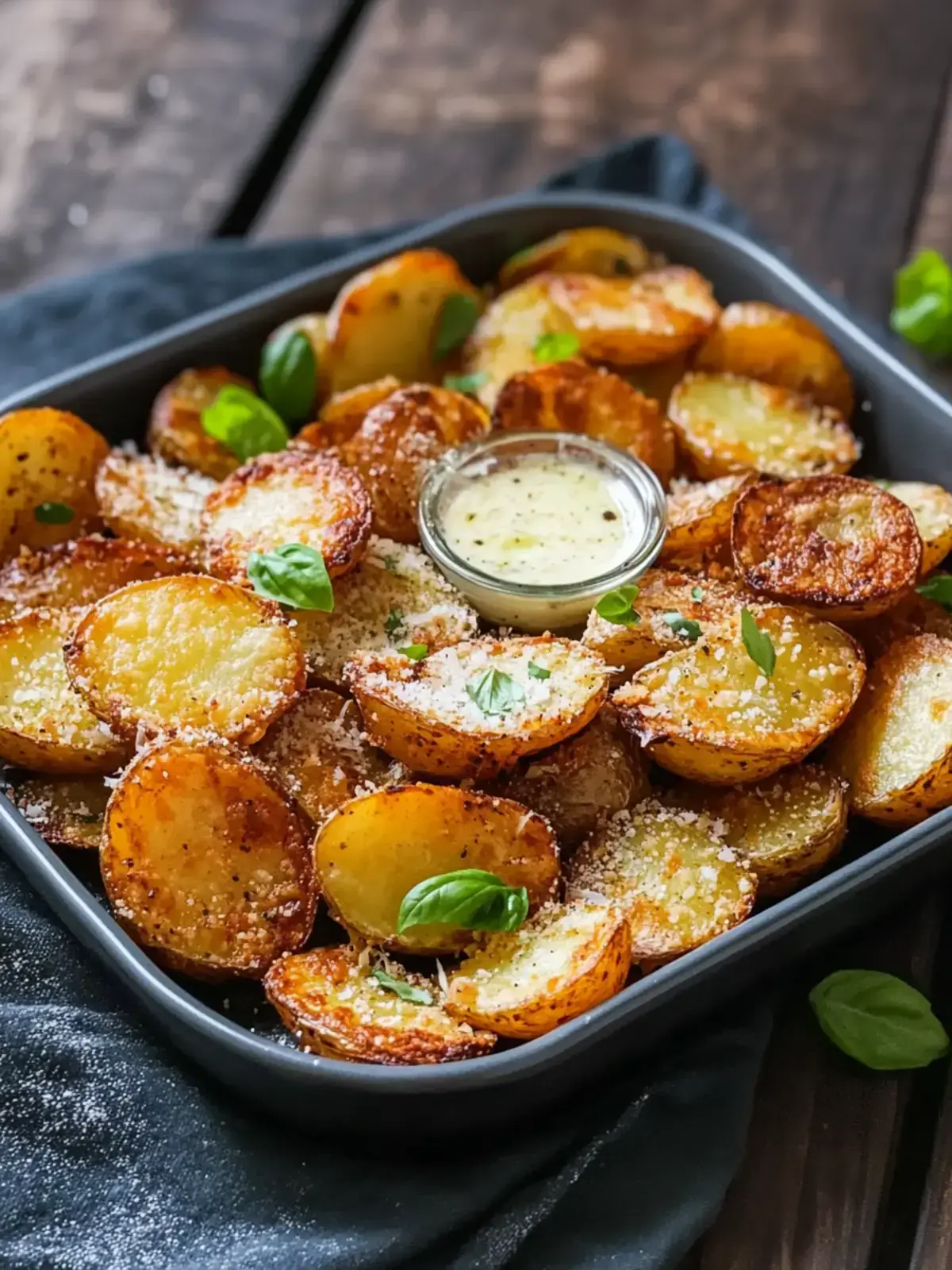 Parmesan Kartoffeln aus dem Ofen