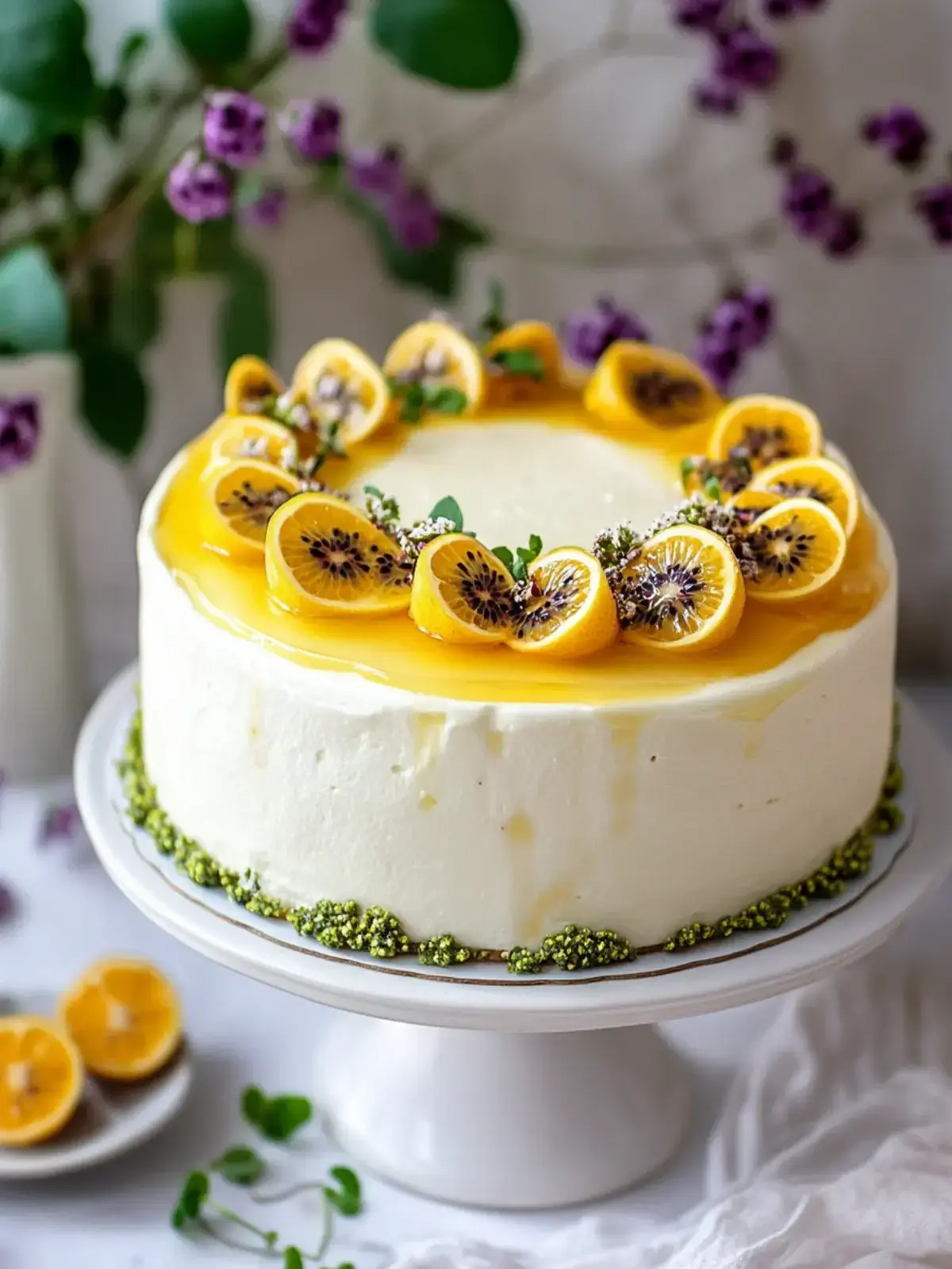 Passionsfruchtkuchen