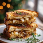 Pear Apple Grilled Cheese