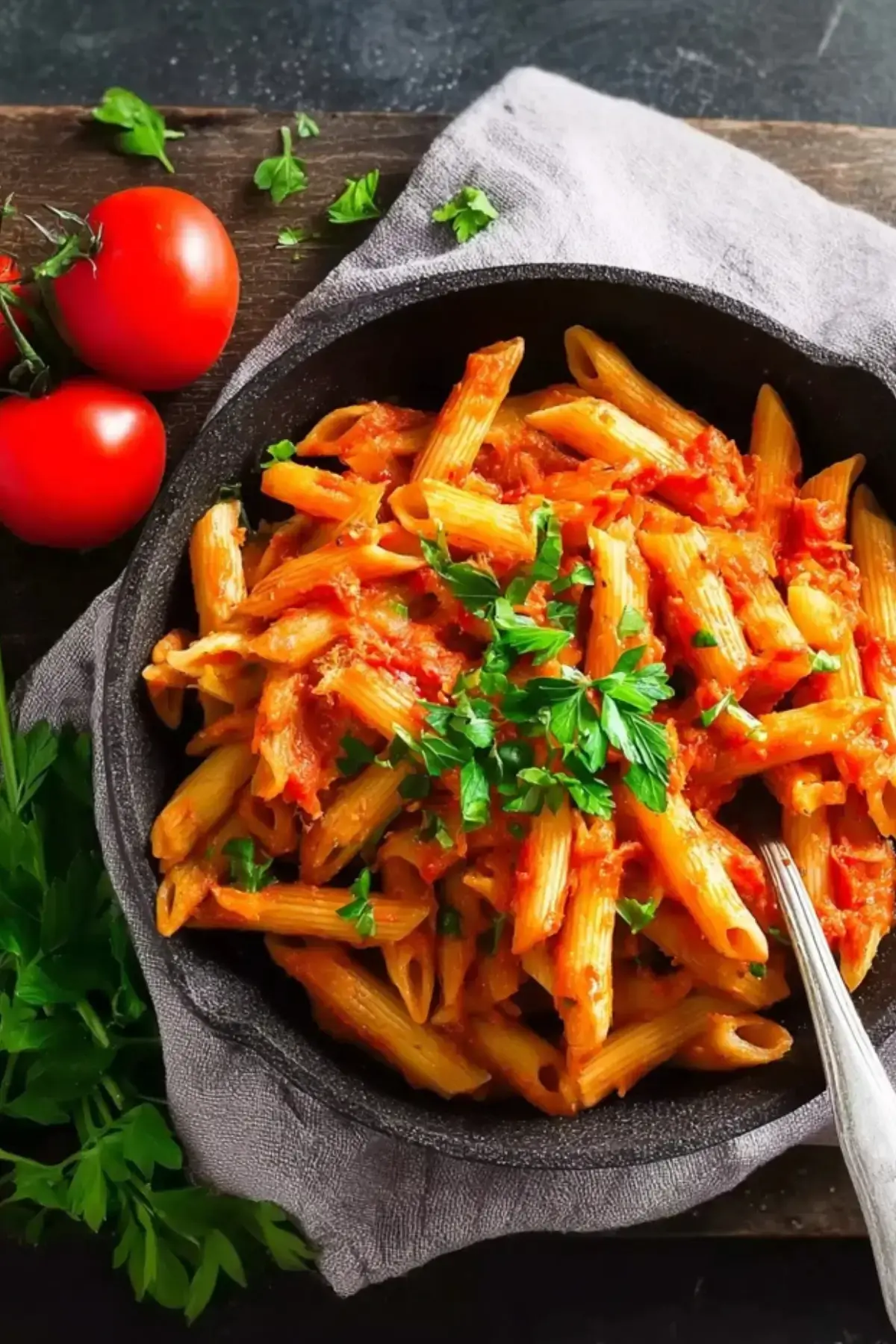 Penne allarrabbiata
