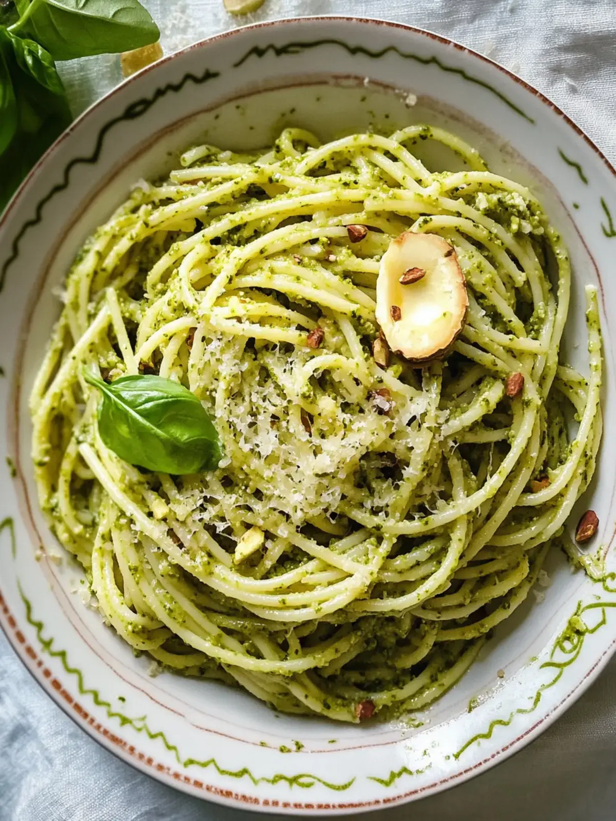 Pistazienpesto-Pasta