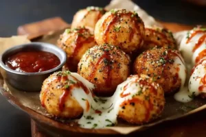 Pizza-Bällchen – fluffig, käsig & perfekt zum Snacken