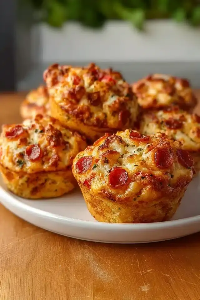 Pizza Muffins Rezept