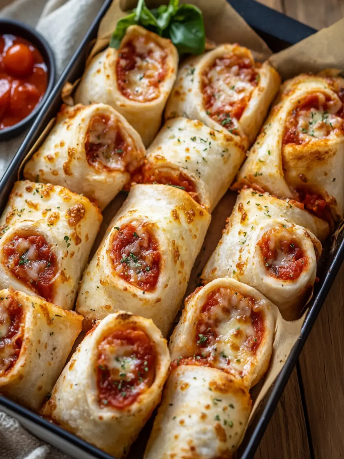 Pizza Rollen