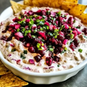 Preiselbeer-Jalapeño-Cremekäse-Dip