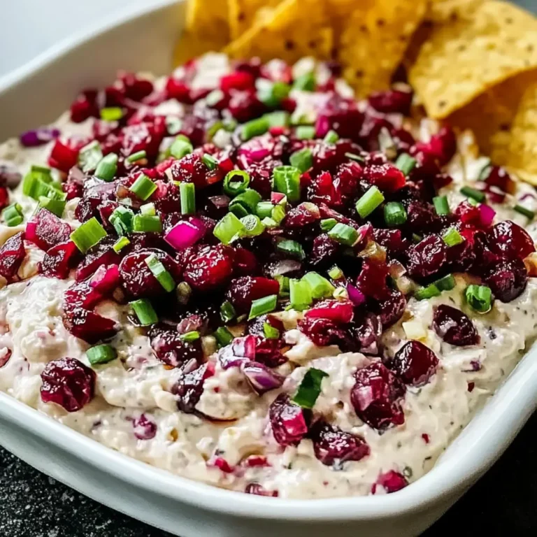 Preiselbeer-Jalapeño-Cremekäse-Dip