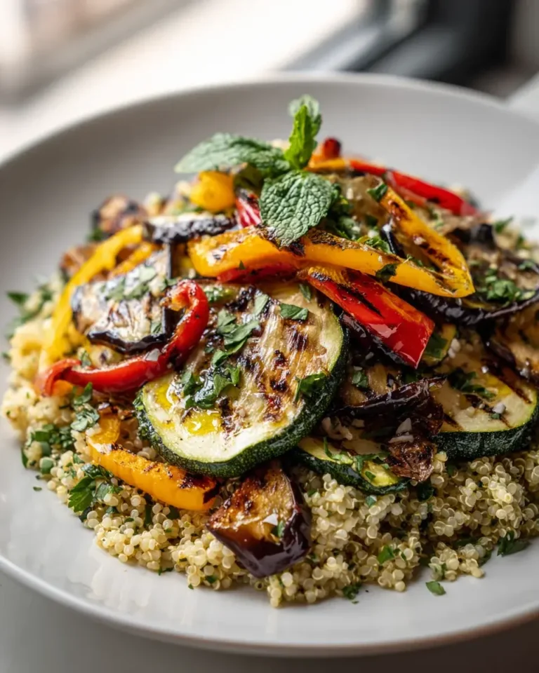 Quinoasalat mit gegrilltem Gemüse – gesund und lecker genießen! – Tastelle