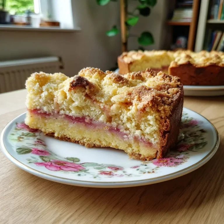 Rhabarber-Baiser-Kuchen