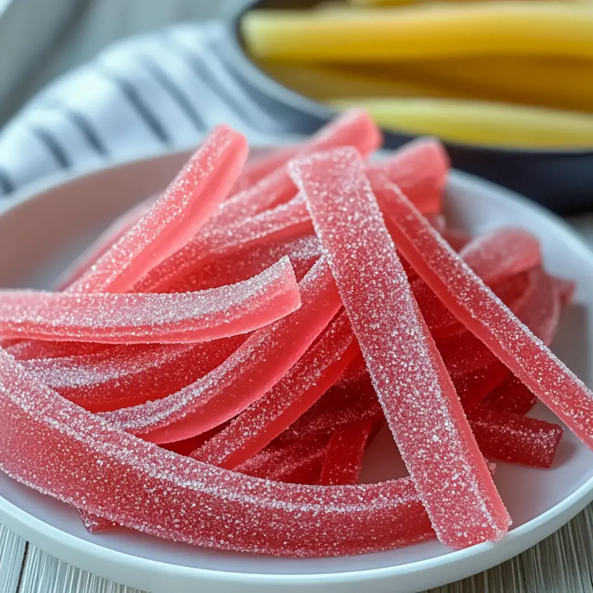 Rhabarber Saures Band