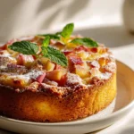 Rhabarber Vanille Kuchen Rezept