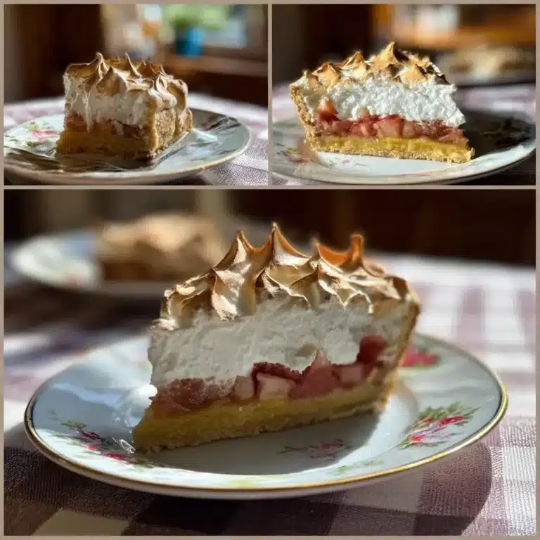 Rhabarberkuchen mit Baiserhaube – LNNRW