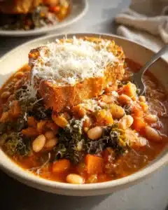 Ribollita – Italienische Bohnensuppe
