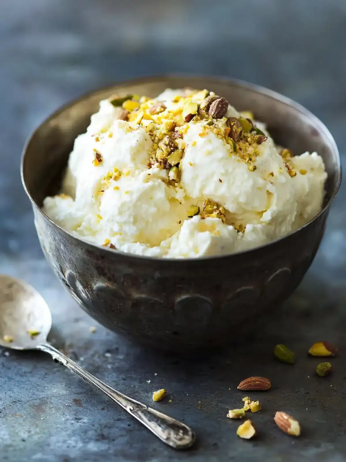 Ricotta Pistazien Honig Bissen