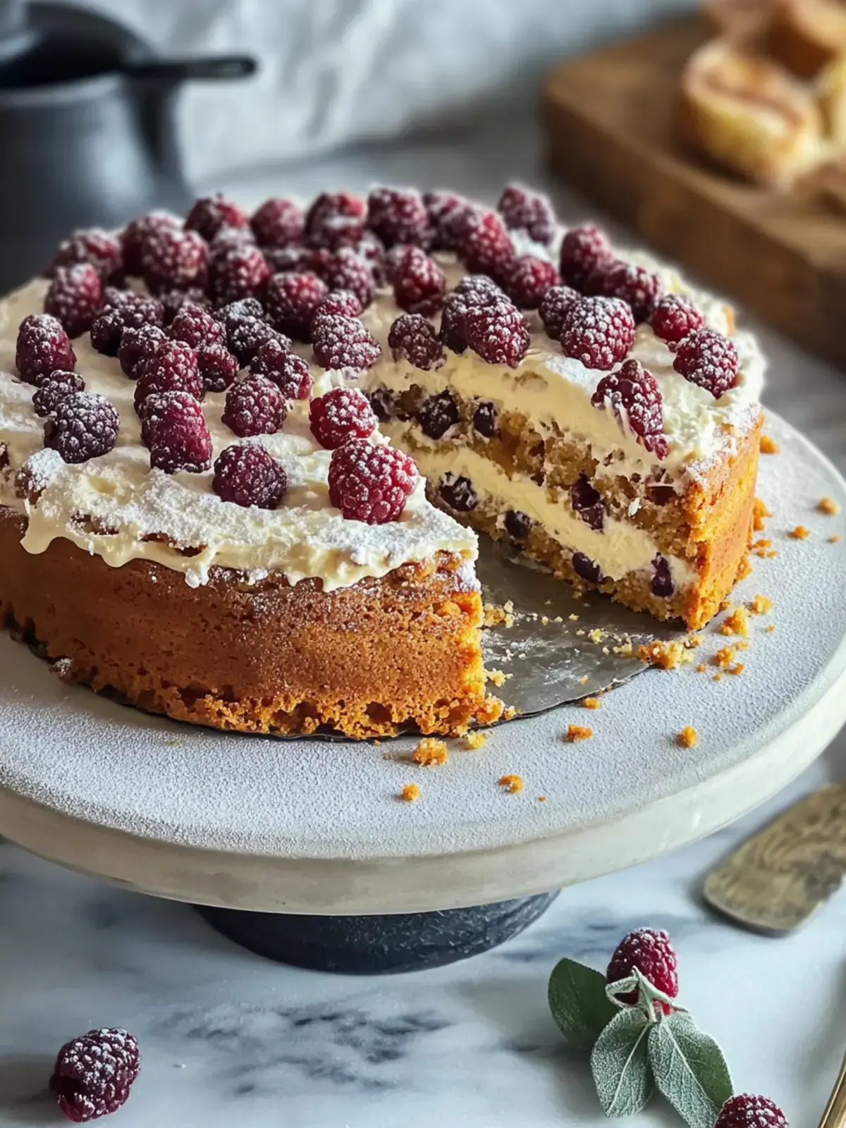 Rosinen Möhrenkuchen Druckkochtopf