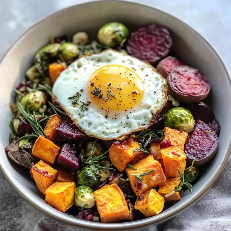 Rosmarin geröstete Gemüse Frühstücksschalen