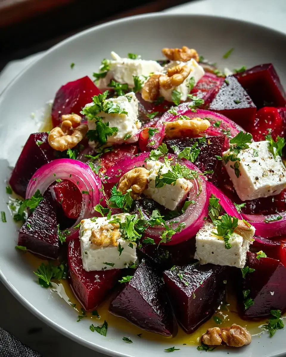 Rote Bete Feta Salat