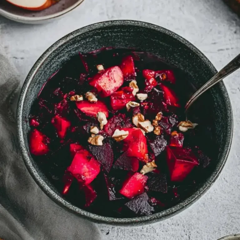 Rote Bete Salat mit Apfel