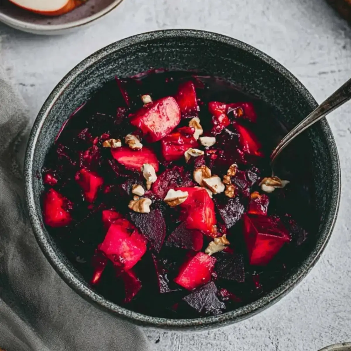 Rote Bete Salat mit Apfel