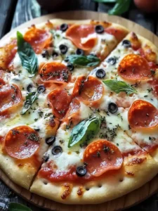 Verführerische Räucher-Lachs-Pizza für Gourmet-Liebhaber