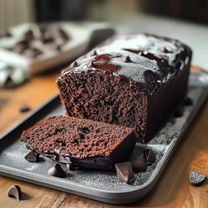 Saftiger Schokokuchen Kastenform