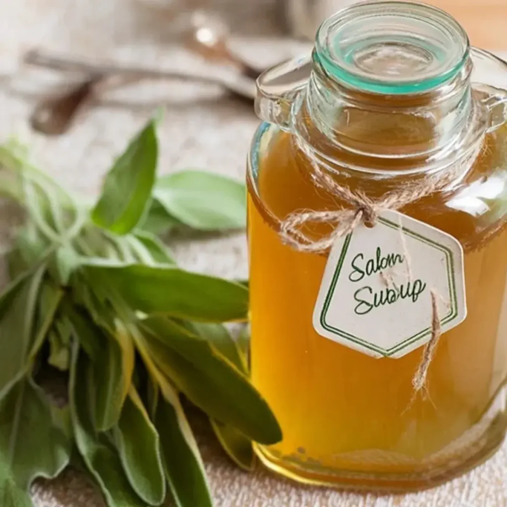 Salbeisirup selber machen