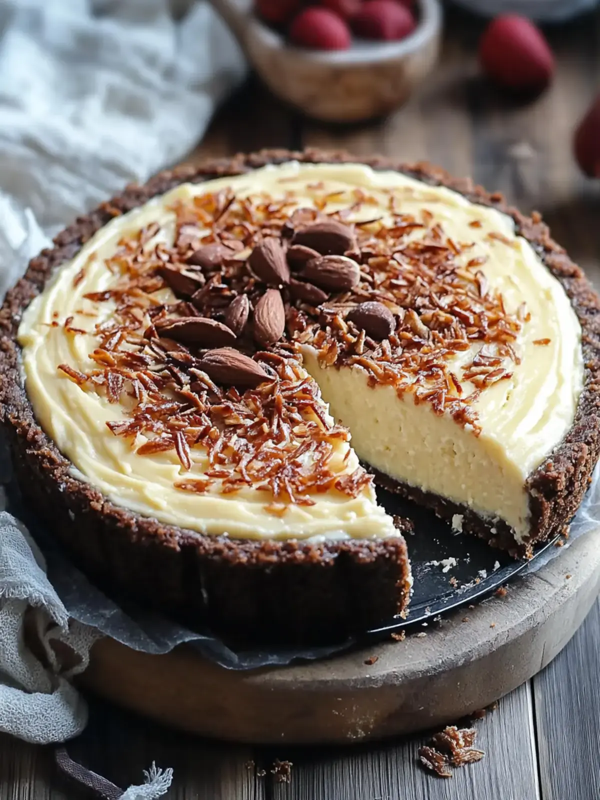Samoa Käsekuchen