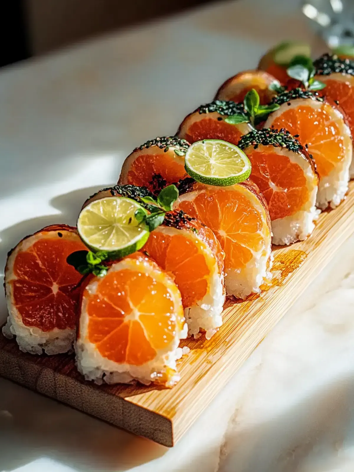 Scharfer Lachs Sushi Auflauf