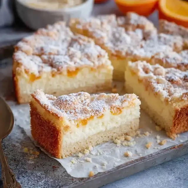 Schmandkuchen vom Blech