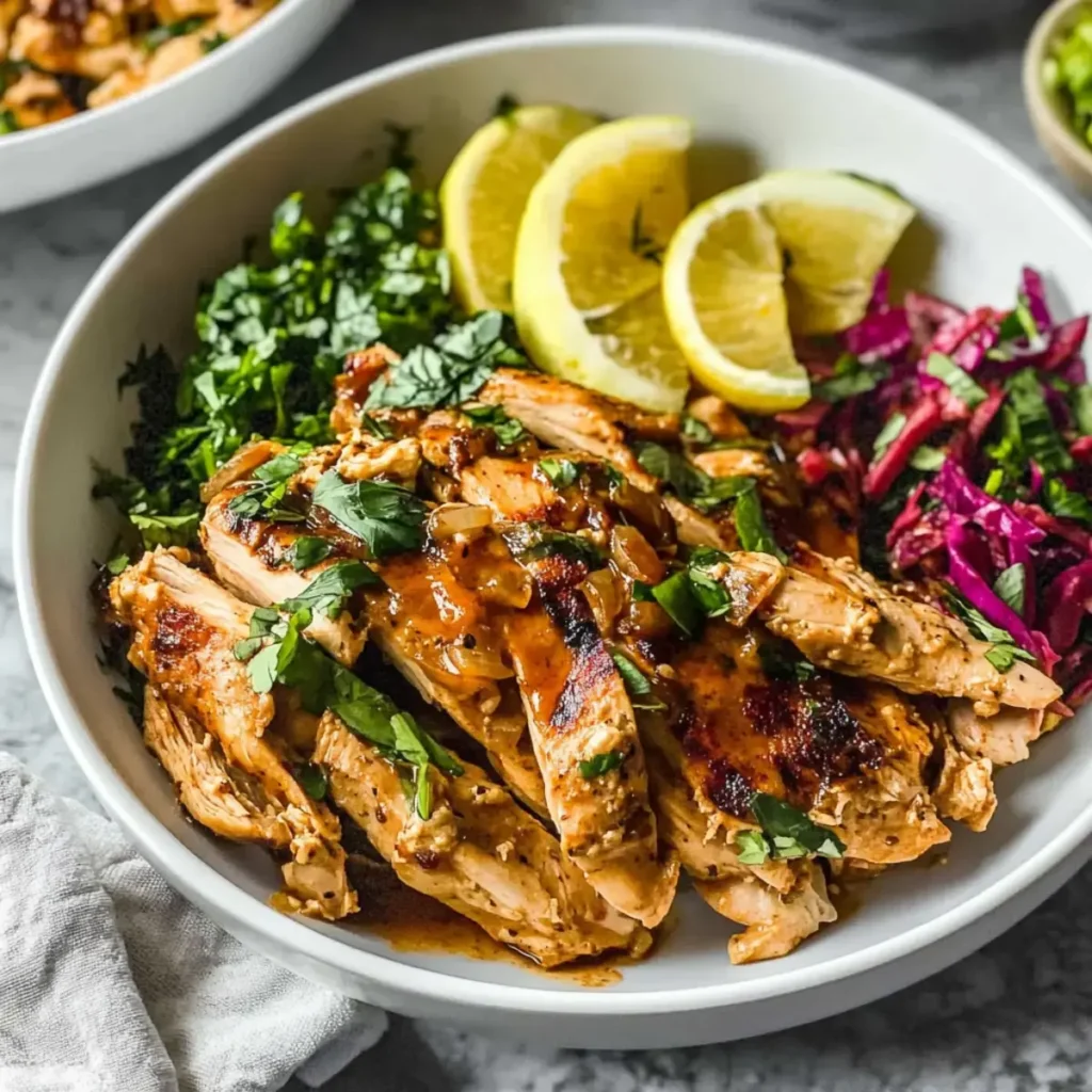 Einfaches Schmortopf Hühnchen Shawarma: Ein köstlicher Genuss