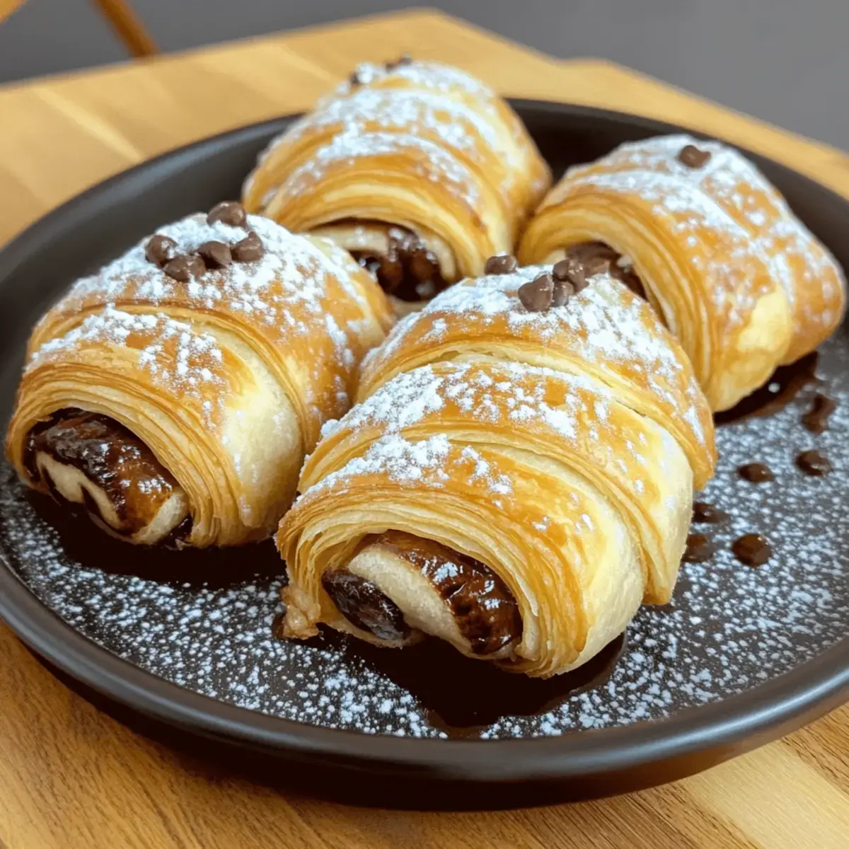 Schnelle Kinderriegel Croissants