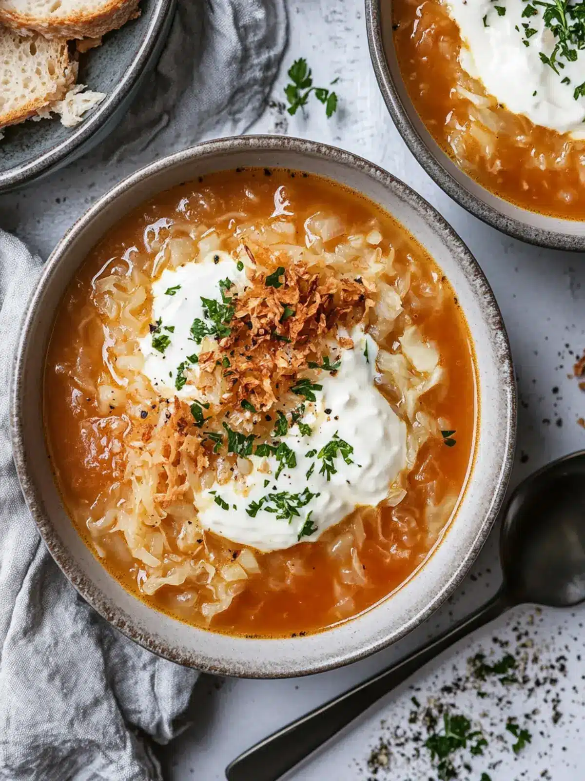 Schnelle Sauerkrautsuppe