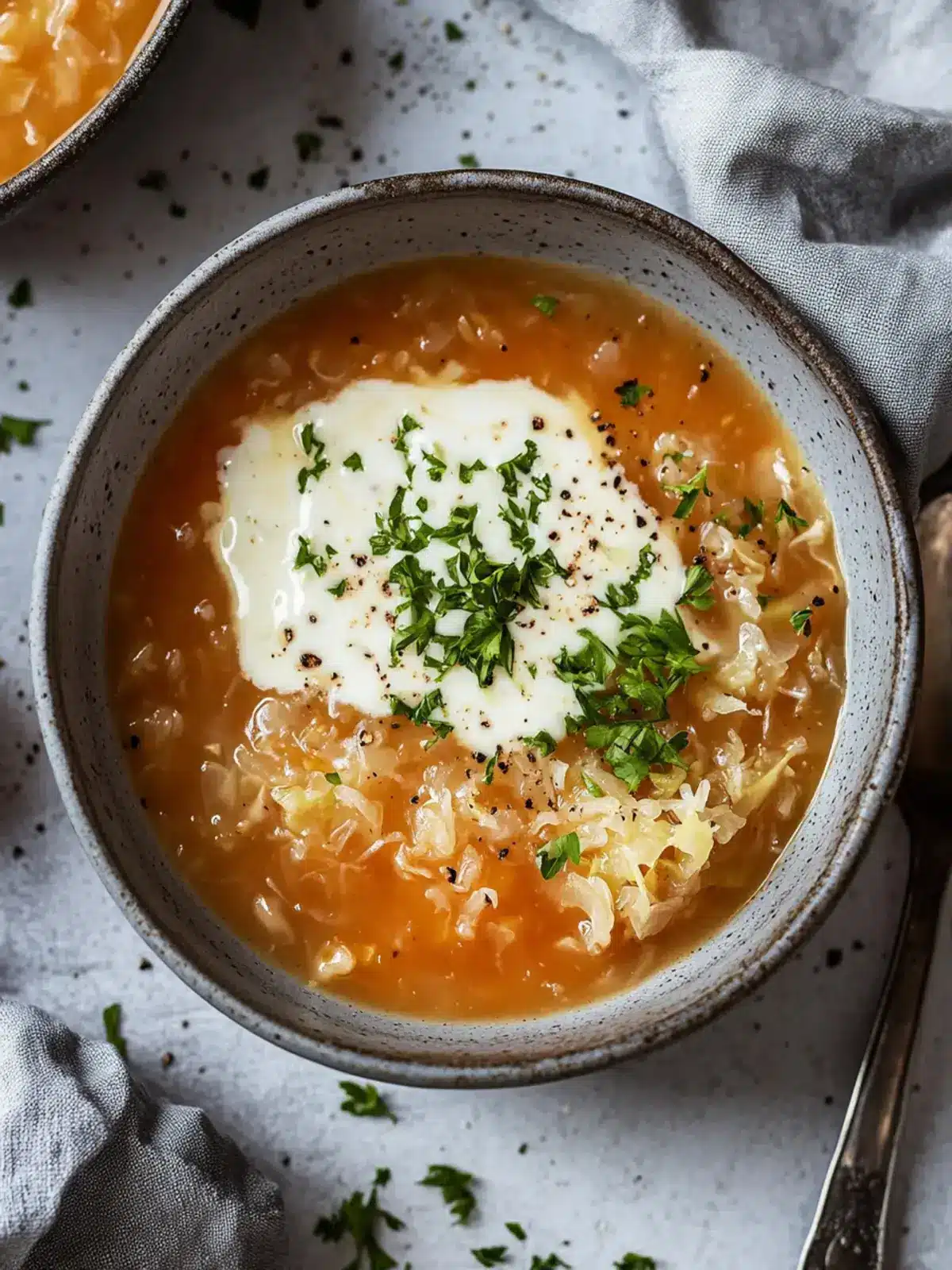 Schnelle Sauerkrautsuppe