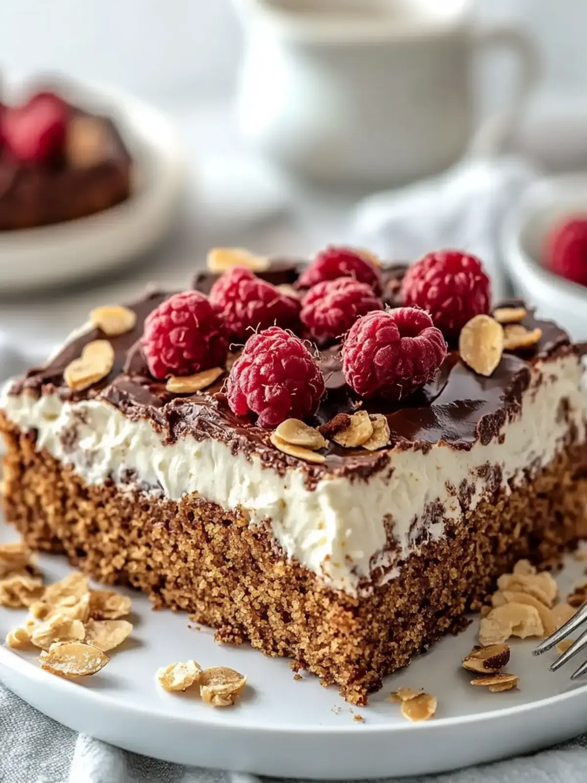 Schoko Haferflocken Kuchen