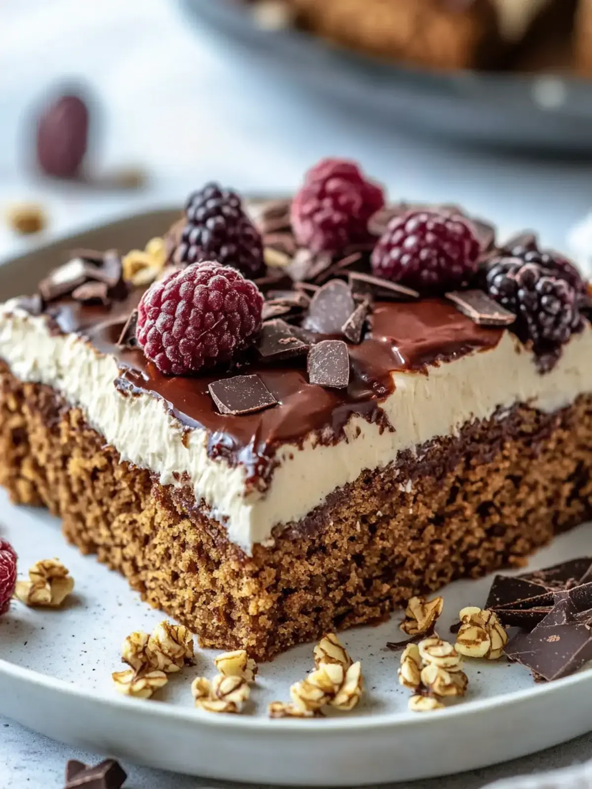 Schoko Haferflocken Kuchen