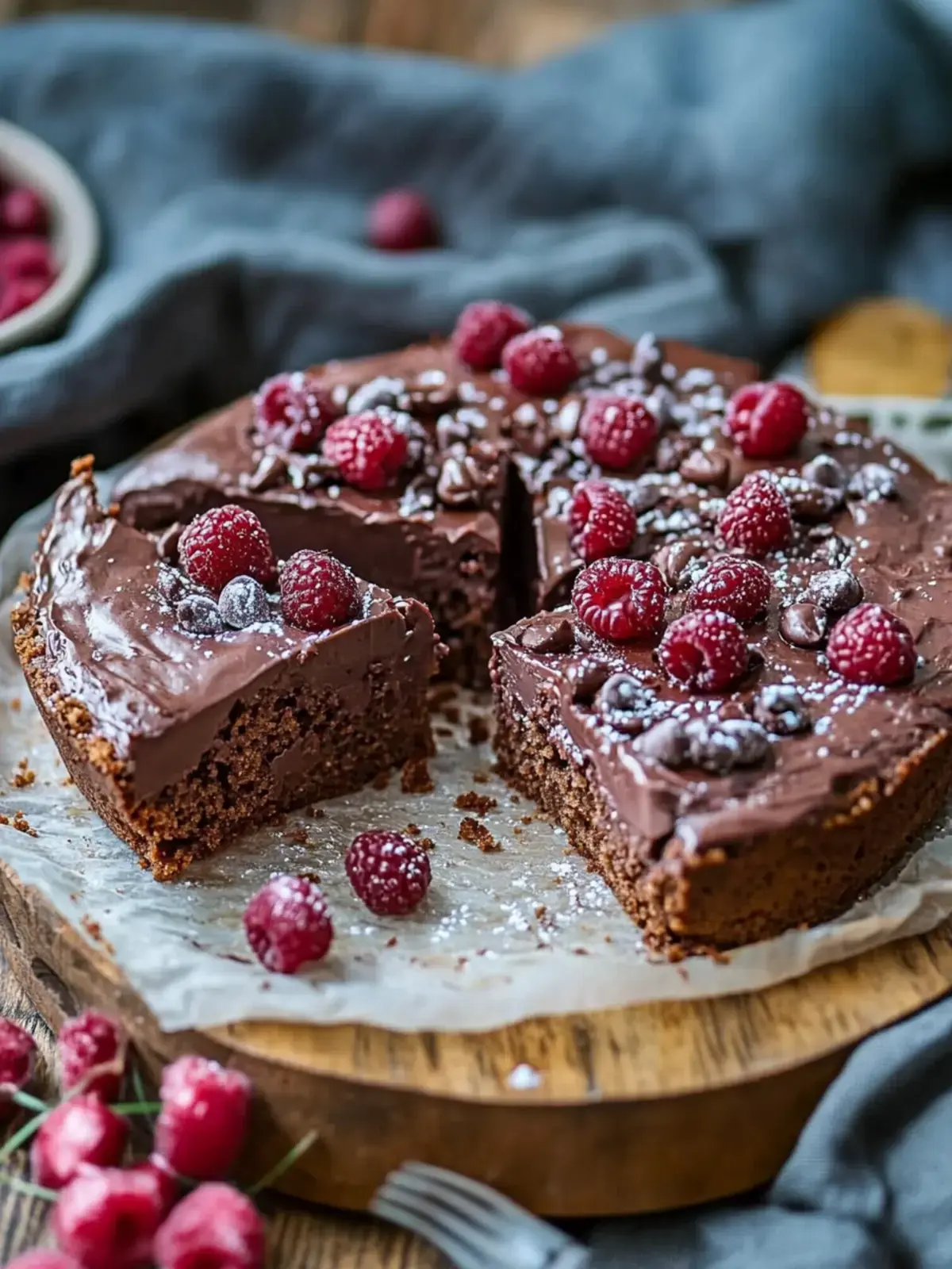 Schoko Kirschkuchen vom Blech