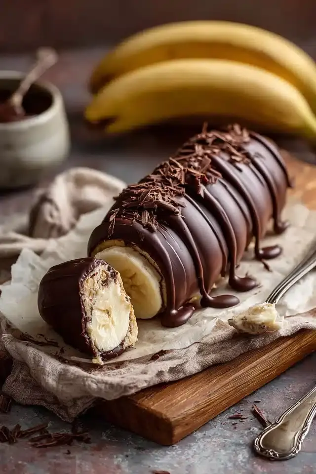 Schokobananen selber machen