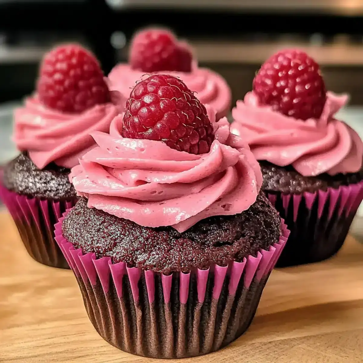 Schokoladen-Himbeer-Muffins