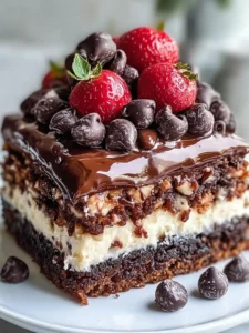 Ultimatives Deutsches Schokoladen-Poke-Kuchen